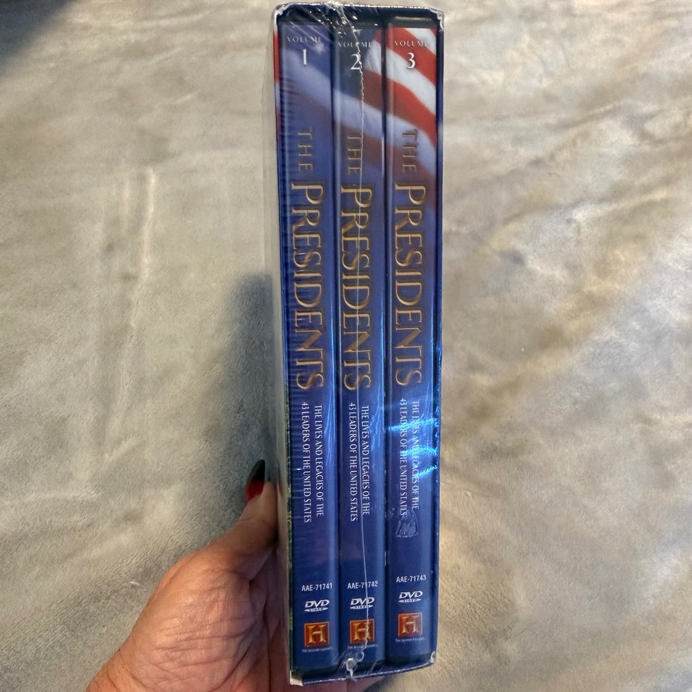 The Presidents History Channel 3 DVD Box Set Sealed‎ Lives & Legacies 43 Leaders - Picture 3 of 4